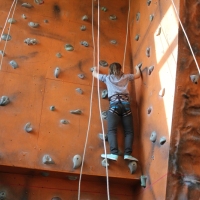 (22/52): Zaj�cia na �ciance wspinaczkowej 29.05.2015r.