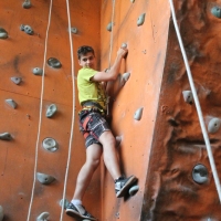 (33/52): Zaj�cia na �ciance wspinaczkowej 29.05.2015r.
