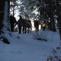 (127/223): Trzy dni w Beskidzie lskim  31.01 - 02.02.2015r.