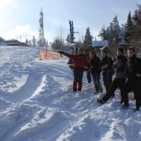 (144/223): Trzy dni w Beskidzie lskim  31.01 - 02.02.2015r.