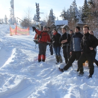 (145/223): Trzy dni w Beskidzie lskim  31.01 - 02.02.2015r.