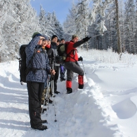 (171/223): Trzy dni w Beskidzie lskim  31.01 - 02.02.2015r.