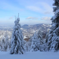 (187/223): Trzy dni w Beskidzie lskim  31.01 - 02.02.2015r.