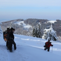 (189/223): Trzy dni w Beskidzie lskim  31.01 - 02.02.2015r.