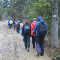 (11/77): Wycieczka na Turbacz 13.03.2016r.