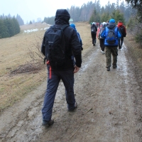 (75/77): Wycieczka na Turbacz 13.03.2016r.