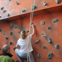 (9/58): Zajcia na ciance wspinaczkowej 14.04.2016r.