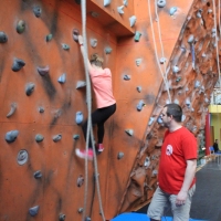 (12/58): Zajcia na ciance wspinaczkowej 14.04.2016r.