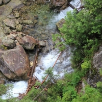 (4/124): Palenica Biaczaska - Dolina Rybiego Potoku - Morskie Oko 1395 m n.p.m. - Dolina za Mnichem - Wrota Chaubiskiego 2022 m n.p.m. - Dolina za Mnichem - Morskie Oko 1395 m n.p.m. -  Dolina Rybiego Potoku - Palenica Biaczaska