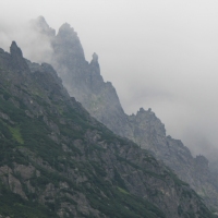 (25/124): Palenica Biaczaska - Dolina Rybiego Potoku - Morskie Oko 1395 m n.p.m. - Dolina za Mnichem - Wrota Chaubiskiego 2022 m n.p.m. - Dolina za Mnichem - Morskie Oko 1395 m n.p.m. -  Dolina Rybiego Potoku - Palenica Biaczaska