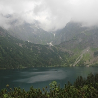 (33/124): Palenica Biaczaska - Dolina Rybiego Potoku - Morskie Oko 1395 m n.p.m. - Dolina za Mnichem - Wrota Chaubiskiego 2022 m n.p.m. - Dolina za Mnichem - Morskie Oko 1395 m n.p.m. -  Dolina Rybiego Potoku - Palenica Biaczaska