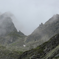 (55/124): Palenica Biaczaska - Dolina Rybiego Potoku - Morskie Oko 1395 m n.p.m. - Dolina za Mnichem - Wrota Chaubiskiego 2022 m n.p.m. - Dolina za Mnichem - Morskie Oko 1395 m n.p.m. -  Dolina Rybiego Potoku - Palenica Biaczaska