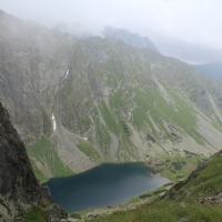 (71/124): Palenica Biaczaska - Dolina Rybiego Potoku - Morskie Oko 1395 m n.p.m. - Dolina za Mnichem - Wrota Chaubiskiego 2022 m n.p.m. - Dolina za Mnichem - Morskie Oko 1395 m n.p.m. -  Dolina Rybiego Potoku - Palenica Biaczaska