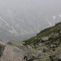 (86/124): Palenica Biaczaska - Dolina Rybiego Potoku - Morskie Oko 1395 m n.p.m. - Dolina za Mnichem - Wrota Chaubiskiego 2022 m n.p.m. - Dolina za Mnichem - Morskie Oko 1395 m n.p.m. -  Dolina Rybiego Potoku - Palenica Biaczaska