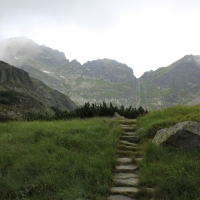 (93/124): Palenica Biaczaska - Dolina Rybiego Potoku - Morskie Oko 1395 m n.p.m. - Dolina za Mnichem - Wrota Chaubiskiego 2022 m n.p.m. - Dolina za Mnichem - Morskie Oko 1395 m n.p.m. -  Dolina Rybiego Potoku - Palenica Biaczaska