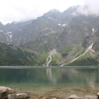 (112/124): Palenica Biaczaska - Dolina Rybiego Potoku - Morskie Oko 1395 m n.p.m. - Dolina za Mnichem - Wrota Chaubiskiego 2022 m n.p.m. - Dolina za Mnichem - Morskie Oko 1395 m n.p.m. -  Dolina Rybiego Potoku - Palenica Biaczaska