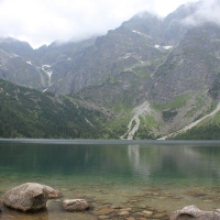 (113/124): Palenica Biaczaska - Dolina Rybiego Potoku - Morskie Oko 1395 m n.p.m. - Dolina za Mnichem - Wrota Chaubiskiego 2022 m n.p.m. - Dolina za Mnichem - Morskie Oko 1395 m n.p.m. -  Dolina Rybiego Potoku - Palenica Biaczaska