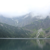 (116/124): Palenica Biaczaska - Dolina Rybiego Potoku - Morskie Oko 1395 m n.p.m. - Dolina za Mnichem - Wrota Chaubiskiego 2022 m n.p.m. - Dolina za Mnichem - Morskie Oko 1395 m n.p.m. -  Dolina Rybiego Potoku - Palenica Biaczaska