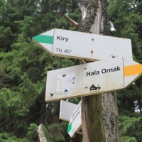 (35/75): Kiry - Dolina Kościeliska - Hala Ornak - Smreczeński Staw 1227 m n.p.m. - Hala Ornak - Dolina Kościeliska - Kiry