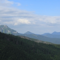 (23/157): Dolina Stryska - Przecz w Grzybowcu 1311 m n.p.m. - Wynia Kondracka Przecz - Giewont 1894 m n.p.m. - Wynia Kondracka Przecz - Kondracka Przecz 1725 m n.p.m. - Kondracka Kopa 2005 m n.p.m. -  Kondracka Przecz 1725 m n.p.m. - Dolina Maej ki - elazna Droga - Dolina Stryska 