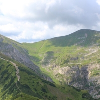 (44/157): Dolina Stryska - Przecz w Grzybowcu 1311 m n.p.m. - Wynia Kondracka Przecz - Giewont 1894 m n.p.m. - Wynia Kondracka Przecz - Kondracka Przecz 1725 m n.p.m. - Kondracka Kopa 2005 m n.p.m. -  Kondracka Przecz 1725 m n.p.m. - Dolina Maej ki - elazna Droga - Dolina Stryska 