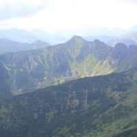 (46/157): Dolina Stryska - Przecz w Grzybowcu 1311 m n.p.m. - Wynia Kondracka Przecz - Giewont 1894 m n.p.m. - Wynia Kondracka Przecz - Kondracka Przecz 1725 m n.p.m. - Kondracka Kopa 2005 m n.p.m. -  Kondracka Przecz 1725 m n.p.m. - Dolina Maej ki - elazna Droga - Dolina Stryska 