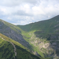 (50/157): Dolina Stryska - Przecz w Grzybowcu 1311 m n.p.m. - Wynia Kondracka Przecz - Giewont 1894 m n.p.m. - Wynia Kondracka Przecz - Kondracka Przecz 1725 m n.p.m. - Kondracka Kopa 2005 m n.p.m. -  Kondracka Przecz 1725 m n.p.m. - Dolina Maej ki - elazna Droga - Dolina Stryska 