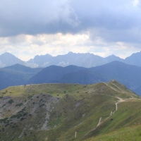 (66/157): Dolina Stryska - Przecz w Grzybowcu 1311 m n.p.m. - Wynia Kondracka Przecz - Giewont 1894 m n.p.m. - Wynia Kondracka Przecz - Kondracka Przecz 1725 m n.p.m. - Kondracka Kopa 2005 m n.p.m. -  Kondracka Przecz 1725 m n.p.m. - Dolina Maej ki - elazna Droga - Dolina Stryska 