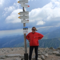 (71/157): Dolina Stryska - Przecz w Grzybowcu 1311 m n.p.m. - Wynia Kondracka Przecz - Giewont 1894 m n.p.m. - Wynia Kondracka Przecz - Kondracka Przecz 1725 m n.p.m. - Kondracka Kopa 2005 m n.p.m. -  Kondracka Przecz 1725 m n.p.m. - Dolina Maej ki - elazna Droga - Dolina Stryska 