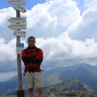 (74/157): Dolina Str��yska - Prze��cz w Grzybowcu 1311 m n.p.m. - Wy�nia Kondracka Prze��cz - Giewont 1894 m n.p.m. - Wy�nia Kondracka Prze��cz - Kondracka Prze��cz 1725 m n.p.m. - Kondracka Kopa 2005 m n.p.m. -  Kondracka Prze��cz 1725 m n.p.m. - Dolina Ma�ej ��ki - �elazna Droga - Dolina Str��yska 