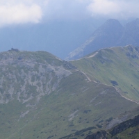 (92/157): Dolina Strążyska - Przełęcz w Grzybowcu 1311 m n.p.m. - Wyżnia Kondracka Przełęcz - Giewont 1894 m n.p.m. - Wyżnia Kondracka Przełęcz - Kondracka Przełęcz 1725 m n.p.m. - Kondracka Kopa 2005 m n.p.m. -  Kondracka Przełęcz 1725 m n.p.m. - Dolina Małej Łąki - Żelazna Droga - Dolina Strążyska 