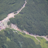 (108/157): Dolina Stryska - Przecz w Grzybowcu 1311 m n.p.m. - Wynia Kondracka Przecz - Giewont 1894 m n.p.m. - Wynia Kondracka Przecz - Kondracka Przecz 1725 m n.p.m. - Kondracka Kopa 2005 m n.p.m. -  Kondracka Przecz 1725 m n.p.m. - Dolina Maej ki - elazna Droga - Dolina Stryska 