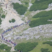 (117/157): Dolina Stryska - Przecz w Grzybowcu 1311 m n.p.m. - Wynia Kondracka Przecz - Giewont 1894 m n.p.m. - Wynia Kondracka Przecz - Kondracka Przecz 1725 m n.p.m. - Kondracka Kopa 2005 m n.p.m. -  Kondracka Przecz 1725 m n.p.m. - Dolina Maej ki - elazna Droga - Dolina Stryska 
