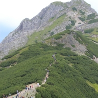 (119/157): Dolina Stryska - Przecz w Grzybowcu 1311 m n.p.m. - Wynia Kondracka Przecz - Giewont 1894 m n.p.m. - Wynia Kondracka Przecz - Kondracka Przecz 1725 m n.p.m. - Kondracka Kopa 2005 m n.p.m. -  Kondracka Przecz 1725 m n.p.m. - Dolina Maej ki - elazna Droga - Dolina Stryska 