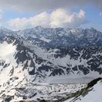 (73/158): Palenica Biaczaska - Dolina Roztoki - Kozi Wierch 2291 m n.p.m. - Dolina Piciu Staww Polskich - Dolina Roztoki - Palenica Biaczaska
