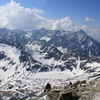 (97/158): Palenica Biaczaska - Dolina Roztoki - Kozi Wierch 2291 m n.p.m. - Dolina Piciu Staww Polskich - Dolina Roztoki - Palenica Biaczaska