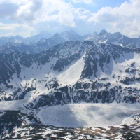 (100/158): Palenica Biaczaska - Dolina Roztoki - Kozi Wierch 2291 m n.p.m. - Dolina Piciu Staww Polskich - Dolina Roztoki - Palenica Biaczaska