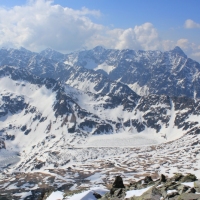 (102/158): Palenica Biaczaska - Dolina Roztoki - Kozi Wierch 2291 m n.p.m. - Dolina Piciu Staww Polskich - Dolina Roztoki - Palenica Biaczaska
