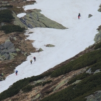 (130/158): Palenica Biaczaska - Dolina Roztoki - Kozi Wierch 2291 m n.p.m. - Dolina Piciu Staww Polskich - Dolina Roztoki - Palenica Biaczaska
