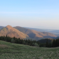 (12/204): Kiry - Dolina Kocieliska - Chuda Przeczka 1850 m n.p.m. - Ciemniak 2096 m n.p.m. - Krzesanica 2122 m n.p.m. - Maoczniak 2096 m n.p.m. - Przysop Mitusi 1189 m n.p.m. - Dolina Kocieliska - Kiry