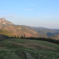 (13/204): Kiry - Dolina Kocieliska - Chuda Przeczka 1850 m n.p.m. - Ciemniak 2096 m n.p.m. - Krzesanica 2122 m n.p.m. - Maoczniak 2096 m n.p.m. - Przysop Mitusi 1189 m n.p.m. - Dolina Kocieliska - Kiry