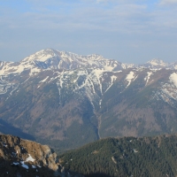 (37/204): Kiry - Dolina Kocieliska - Chuda Przeczka 1850 m n.p.m. - Ciemniak 2096 m n.p.m. - Krzesanica 2122 m n.p.m. - Maoczniak 2096 m n.p.m. - Przysop Mitusi 1189 m n.p.m. - Dolina Kocieliska - Kiry
