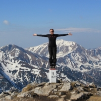 (71/204): Kiry - Dolina Kocieliska - Chuda Przeczka 1850 m n.p.m. - Ciemniak 2096 m n.p.m. - Krzesanica 2122 m n.p.m. - Maoczniak 2096 m n.p.m. - Przysop Mitusi 1189 m n.p.m. - Dolina Kocieliska - Kiry