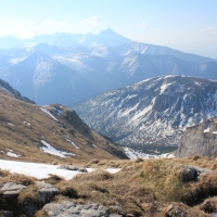 (75/204): Kiry - Dolina Kocieliska - Chuda Przeczka 1850 m n.p.m. - Ciemniak 2096 m n.p.m. - Krzesanica 2122 m n.p.m. - Maoczniak 2096 m n.p.m. - Przysop Mitusi 1189 m n.p.m. - Dolina Kocieliska - Kiry