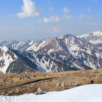 (97/204): Kiry - Dolina Kocieliska - Chuda Przeczka 1850 m n.p.m. - Ciemniak 2096 m n.p.m. - Krzesanica 2122 m n.p.m. - Maoczniak 2096 m n.p.m. - Przysop Mitusi 1189 m n.p.m. - Dolina Kocieliska - Kiry
