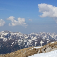 (106/204): Kiry - Dolina Kocieliska - Chuda Przeczka 1850 m n.p.m. - Ciemniak 2096 m n.p.m. - Krzesanica 2122 m n.p.m. - Maoczniak 2096 m n.p.m. - Przysop Mitusi 1189 m n.p.m. - Dolina Kocieliska - Kiry