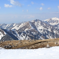 (107/204): Kiry - Dolina Kocieliska - Chuda Przeczka 1850 m n.p.m. - Ciemniak 2096 m n.p.m. - Krzesanica 2122 m n.p.m. - Maoczniak 2096 m n.p.m. - Przysop Mitusi 1189 m n.p.m. - Dolina Kocieliska - Kiry