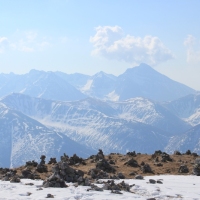 (110/204): Kiry - Dolina Kocieliska - Chuda Przeczka 1850 m n.p.m. - Ciemniak 2096 m n.p.m. - Krzesanica 2122 m n.p.m. - Maoczniak 2096 m n.p.m. - Przysop Mitusi 1189 m n.p.m. - Dolina Kocieliska - Kiry
