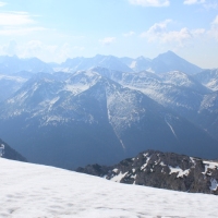 (119/204): Kiry - Dolina Kocieliska - Chuda Przeczka 1850 m n.p.m. - Ciemniak 2096 m n.p.m. - Krzesanica 2122 m n.p.m. - Maoczniak 2096 m n.p.m. - Przysop Mitusi 1189 m n.p.m. - Dolina Kocieliska - Kiry