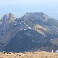 (126/204): Kiry - Dolina Kocieliska - Chuda Przeczka 1850 m n.p.m. - Ciemniak 2096 m n.p.m. - Krzesanica 2122 m n.p.m. - Maoczniak 2096 m n.p.m. - Przysop Mitusi 1189 m n.p.m. - Dolina Kocieliska - Kiry